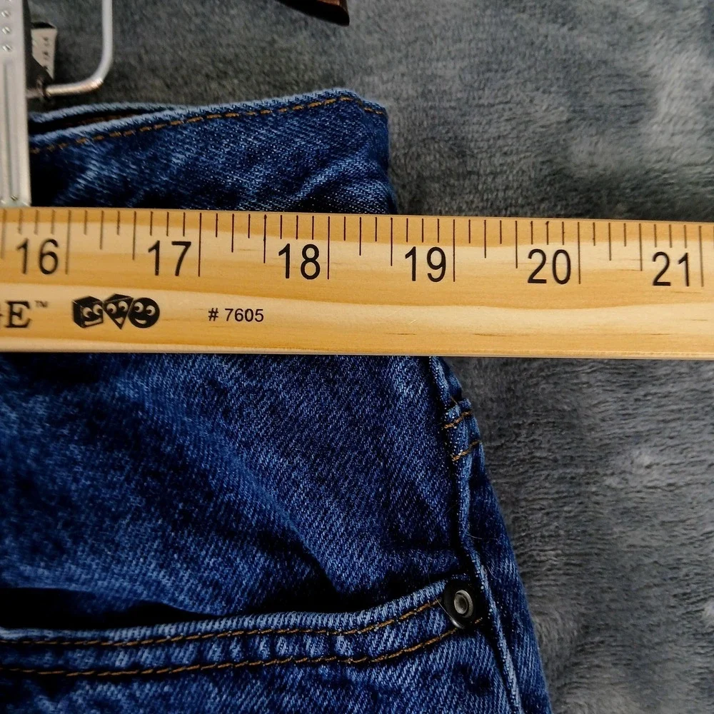 Red Head Jeans Mens 37x34 Blue Denim Straight Leg Zip‎ Fly 5 Pocket Classic